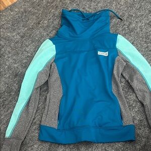 Victoria's Secret Pink Teal Hoodie